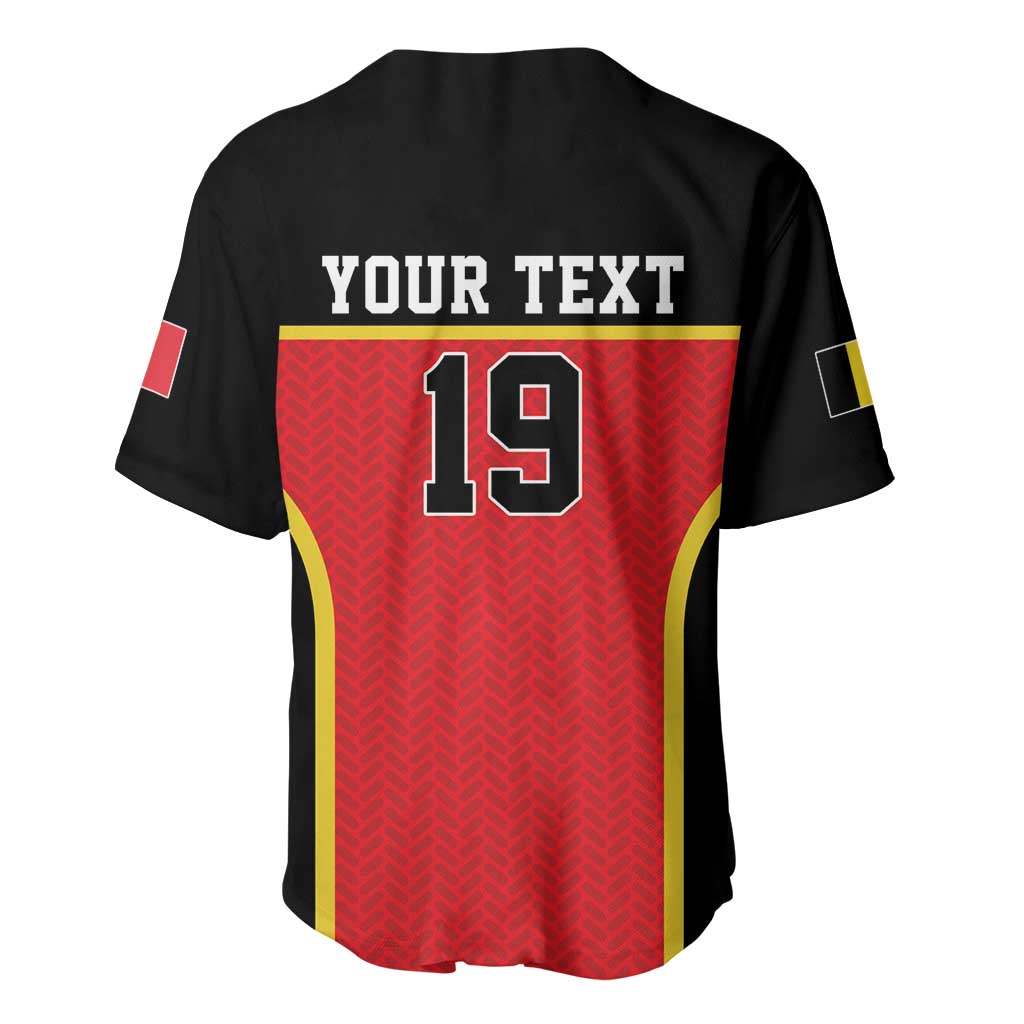Custom World Football 2026 Belgium Baseball Jersey Belgian Lion Go Champions - Wonder Print Shop
