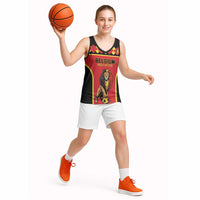 Custom World Football 2026 Belgium Basketball Jersey Belgian Lion Go Champions - Wonder Print Shop