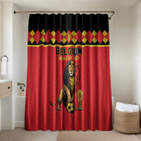 World Football 2026 Belgium Bathroom Set Belgian Lion Go Champions - Wonder Print Shop