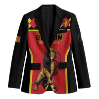 Custom World Football 2026 Belgium Blazer Belgian Lion Go Champions - Wonder Print Shop