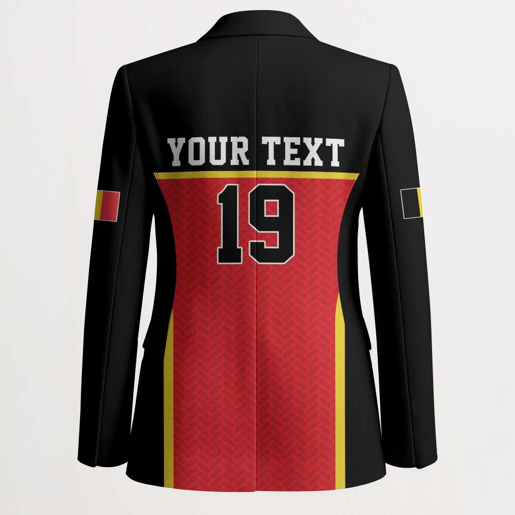 Custom World Football 2026 Belgium Blazer Belgian Lion Go Champions - Wonder Print Shop