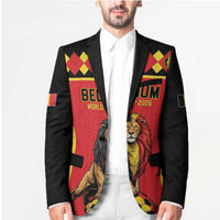 Custom World Football 2026 Belgium Blazer Belgian Lion Go Champions - Wonder Print Shop