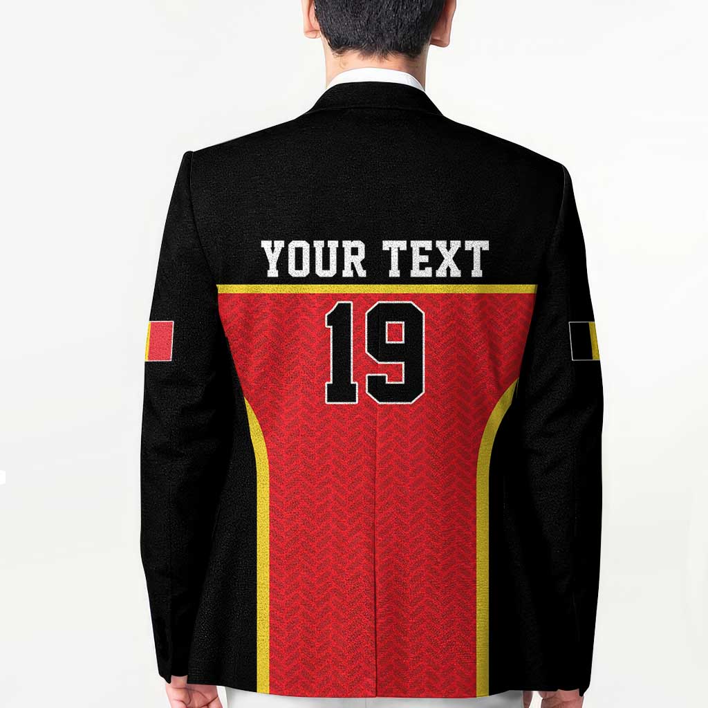 Custom World Football 2026 Belgium Blazer Belgian Lion Go Champions - Wonder Print Shop