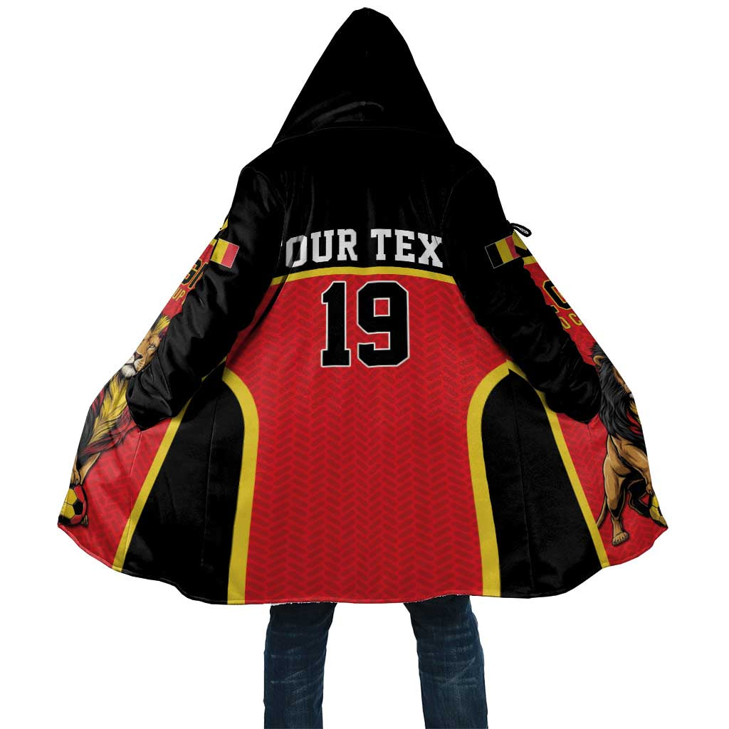 Custom World Football 2026 Belgium Cloak Belgian Lion Go Champions - Wonder Print Shop