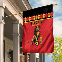 World Football 2026 Belgium Garden Flag Belgian Lion Go Champions - Wonder Print Shop