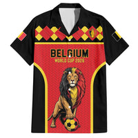 Custom World Football 2026 Belgium Hawaiian Shirt Belgian Lion Go Champions - Wonder Print Shop