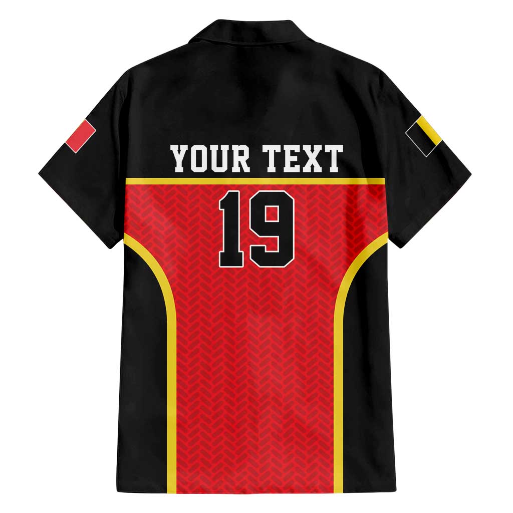 Custom World Football 2026 Belgium Hawaiian Shirt Belgian Lion Go Champions - Wonder Print Shop