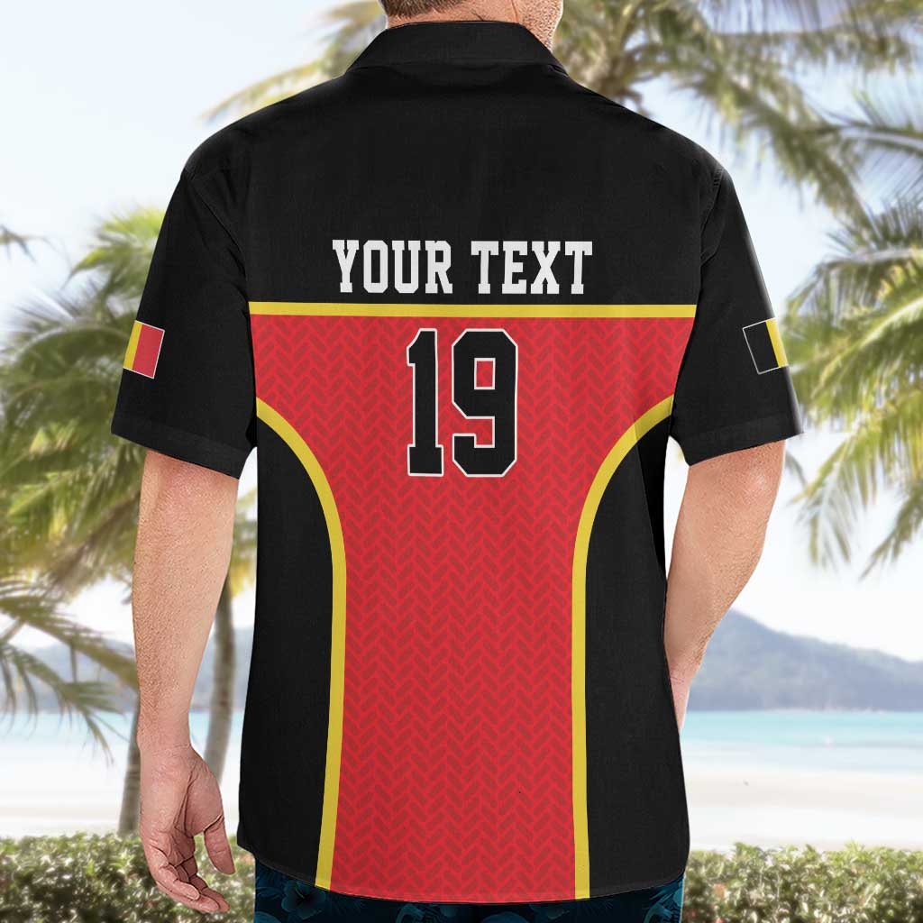 Custom World Football 2026 Belgium Hawaiian Shirt Belgian Lion Go Champions - Wonder Print Shop