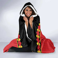World Football 2026 Belgium Hooded Blanket Belgian Lion Go Champions - Wonder Print Shop