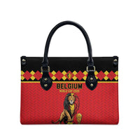 World Football 2026 Belgium Leather Bag Belgian Lion Go Champions - Wonder Print Shop