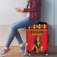 World Football 2026 Belgium Luggage Cover Belgian Lion Go Champions - Wonder Print Shop