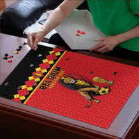 World Football 2026 Belgium Puzzle Belgian Lion Go Champions - Wonder Print Shop