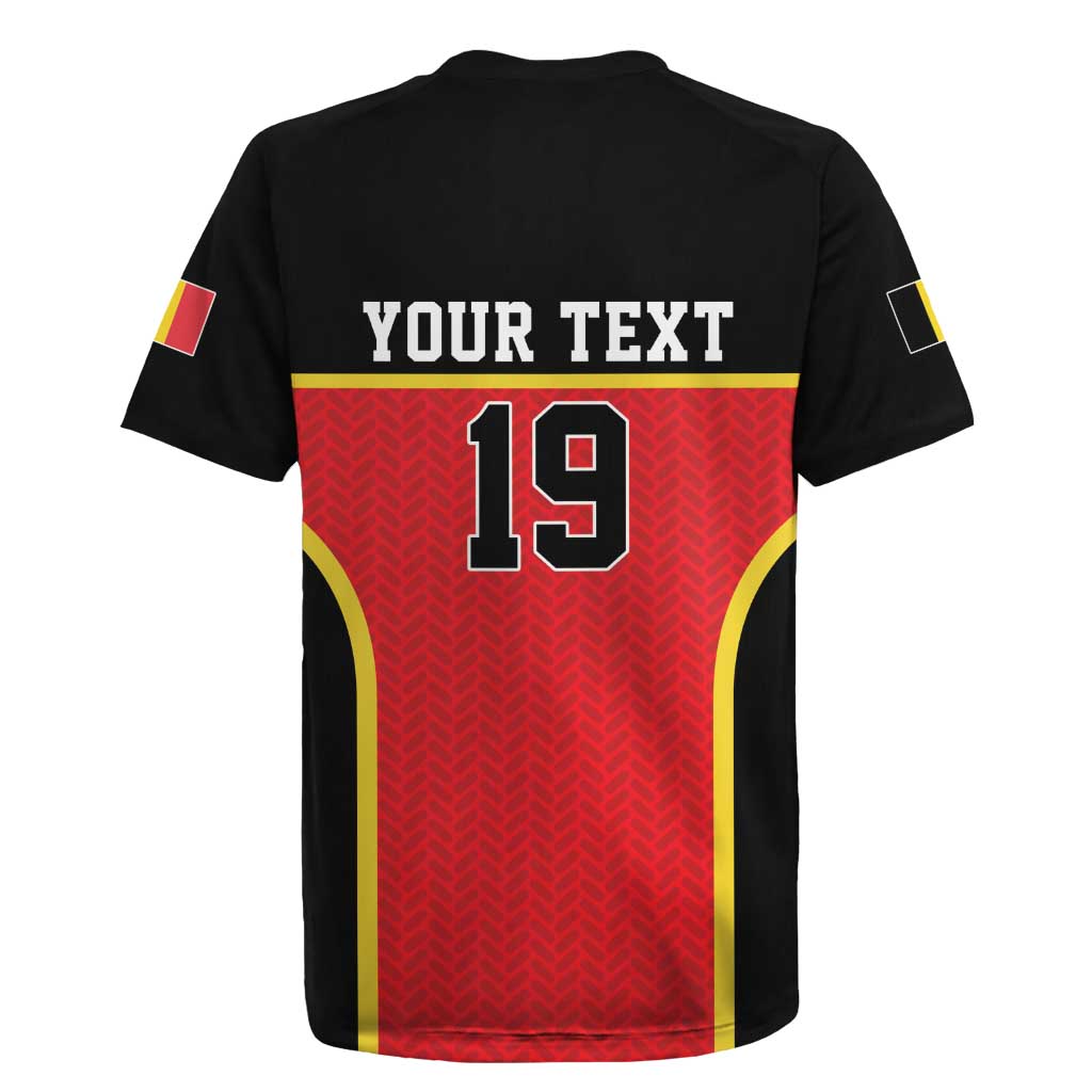 Custom World Football 2026 Belgium Rugby Jersey Belgian Lion Go Champions - Wonder Print Shop