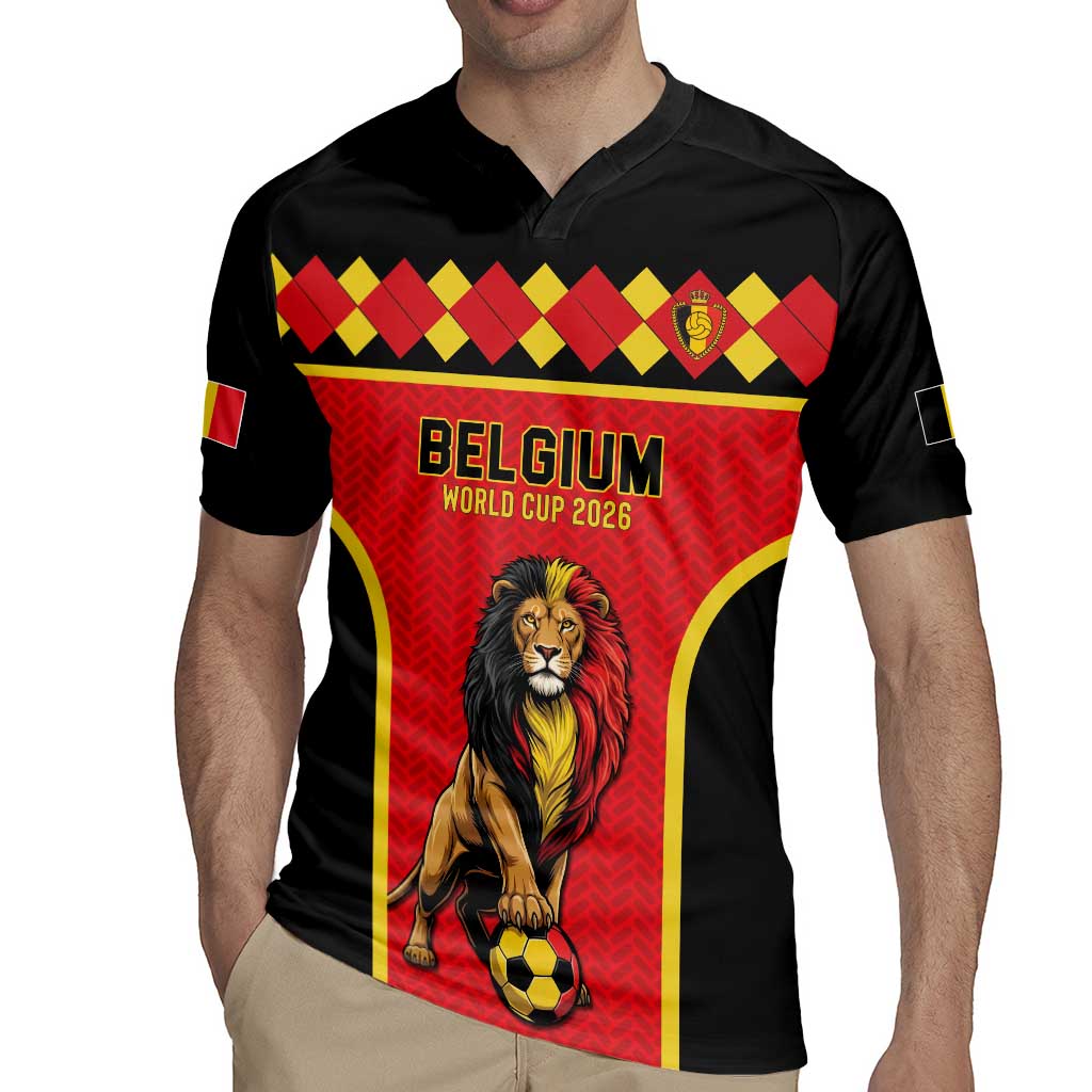 Custom World Football 2026 Belgium Rugby Jersey Belgian Lion Go Champions - Wonder Print Shop