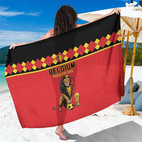 World Football 2026 Belgium Sarong Belgian Lion Go Champions - Wonder Print Shop