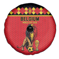 World Football 2026 Belgium Spare Tire Cover Belgian Lion Go Champions - Wonder Print Shop