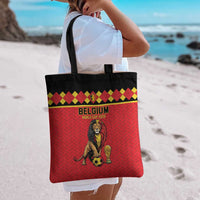 World Football 2026 Belgium Tote Bag Belgian Lion Go Champions - Wonder Print Shop