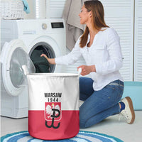 Warsaw Uprising 1944 Poland Laundry Basket White Eagle Kotwica Bóg Honor Ojczyzna