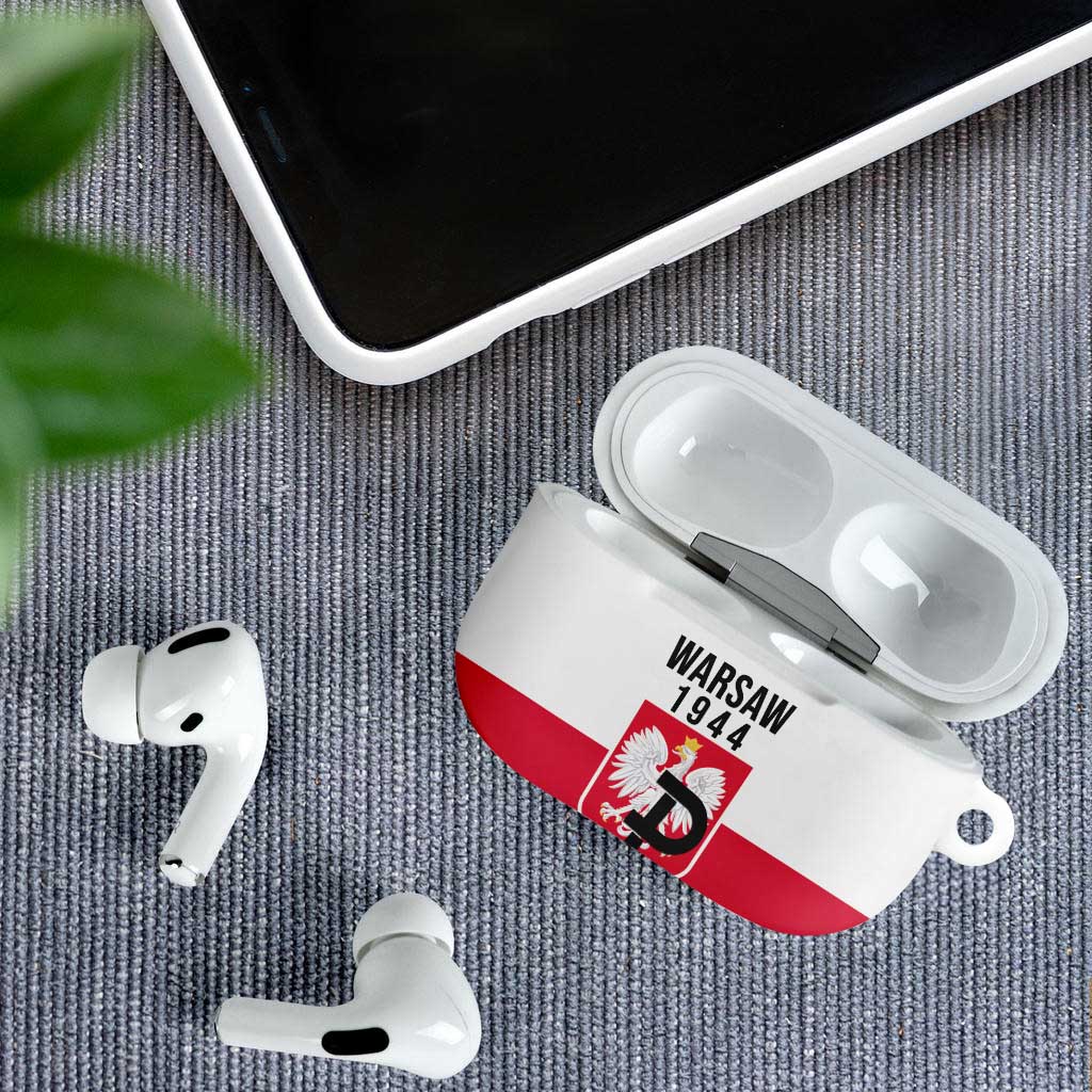 Warsaw Uprising 1944 Poland AirPods Case White Eagle Kotwica Bóg Honor Ojczyzna