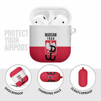 Warsaw Uprising 1944 Poland AirPods Case White Eagle Kotwica Bóg Honor Ojczyzna