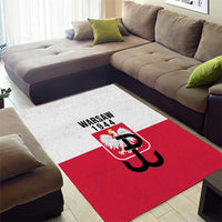 Warsaw Uprising 1944 Poland Area Rug White Eagle Kotwica Bóg Honor Ojczyzna