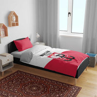 Warsaw Uprising 1944 Poland Bedding Set White Eagle Kotwica Bóg Honor Ojczyzna