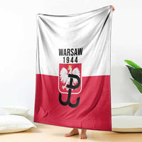 Warsaw Uprising 1944 Poland Blanket White Eagle Kotwica Bóg Honor Ojczyzna