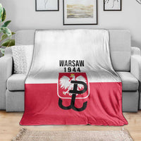 Warsaw Uprising 1944 Poland Blanket White Eagle Kotwica Bóg Honor Ojczyzna