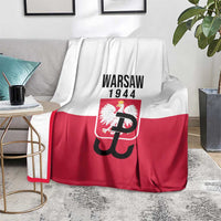 Warsaw Uprising 1944 Poland Blanket White Eagle Kotwica Bóg Honor Ojczyzna