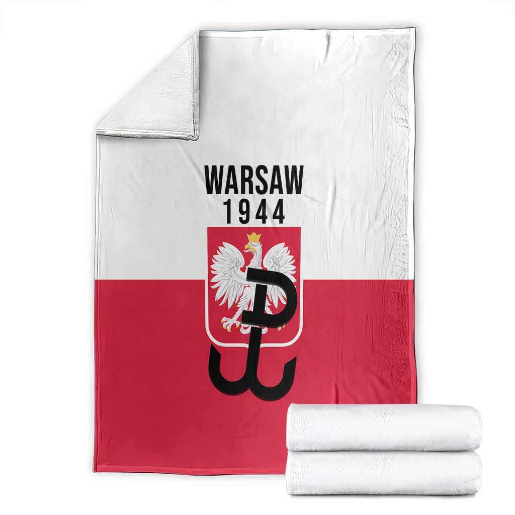 Warsaw Uprising 1944 Poland Blanket White Eagle Kotwica Bóg Honor Ojczyzna