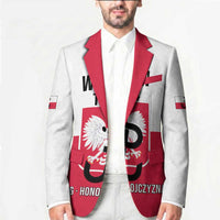 Personalized Warsaw Uprising 1944 Poland Blazer White Eagle Kotwica Bóg Honor Ojczyzna