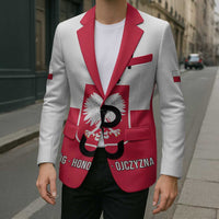 Personalized Warsaw Uprising 1944 Poland Blazer White Eagle Kotwica Bóg Honor Ojczyzna