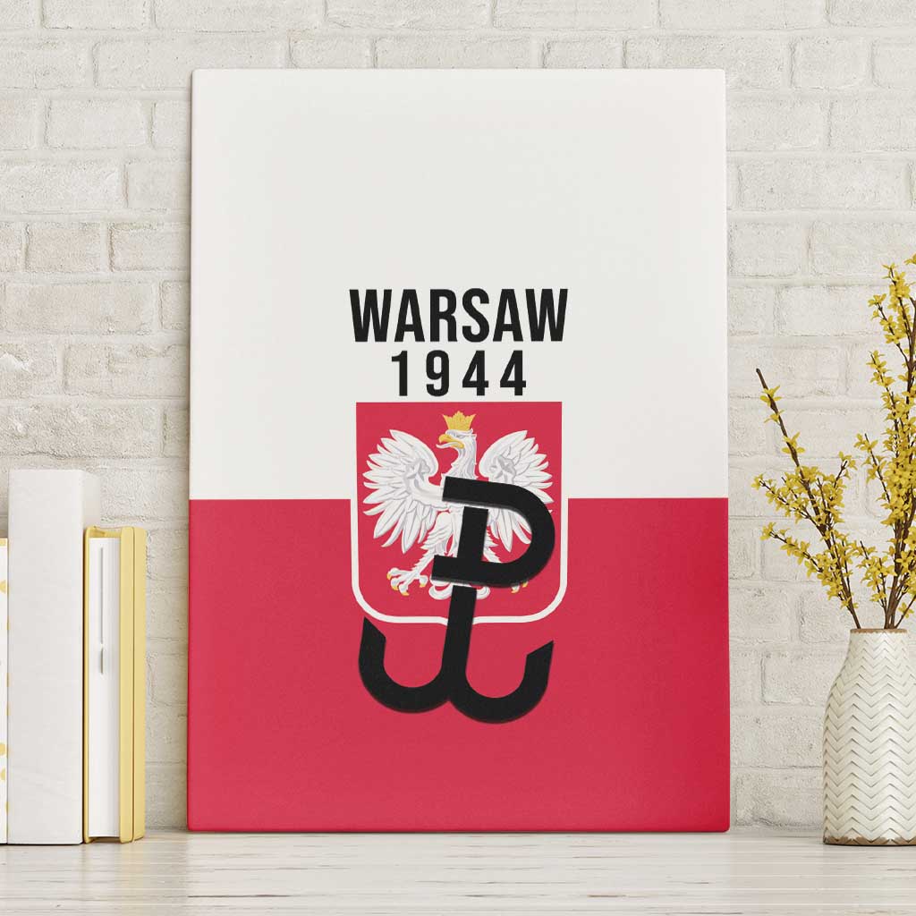 Warsaw Uprising 1944 Poland Canvas Wall Art White Eagle Kotwica Bóg Honor Ojczyzna