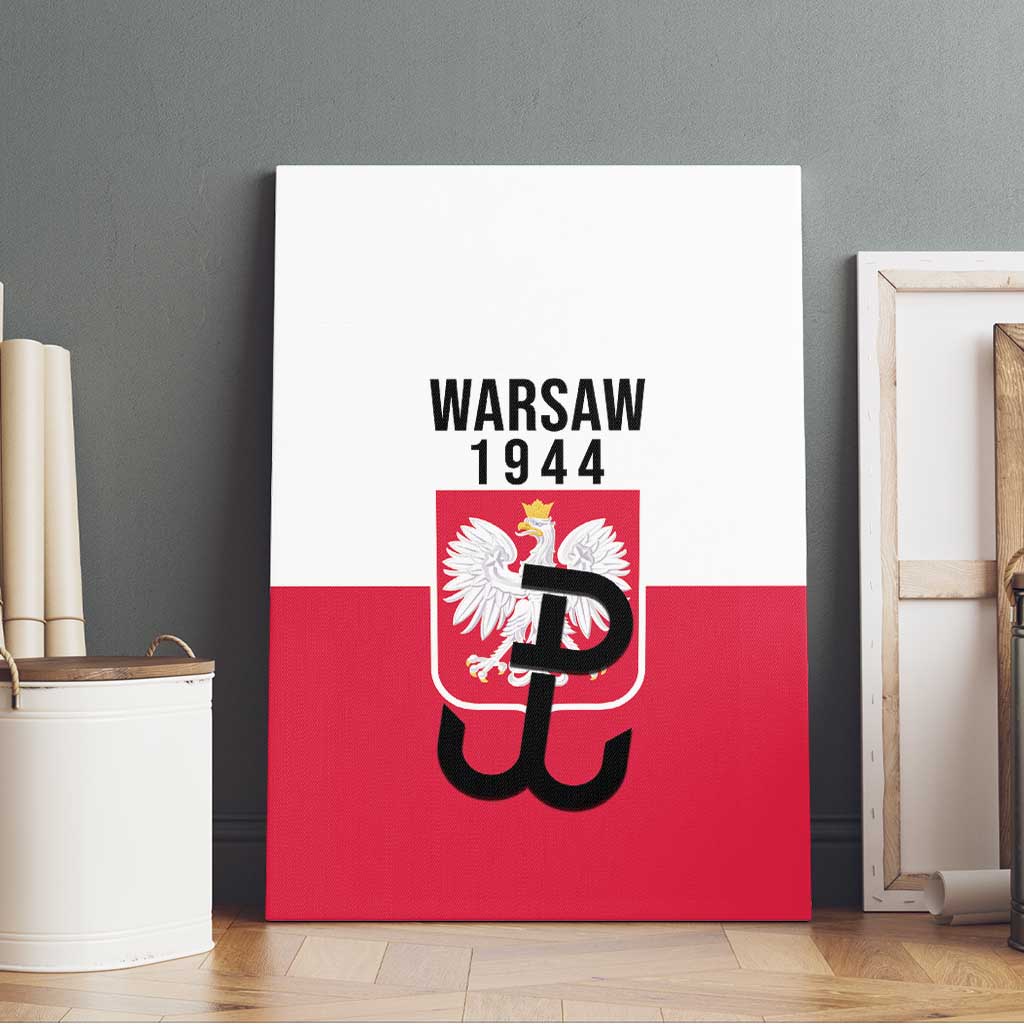 Warsaw Uprising 1944 Poland Canvas Wall Art White Eagle Kotwica Bóg Honor Ojczyzna