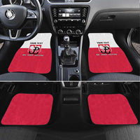 Personalized Warsaw Uprising 1944 Poland Car Mats White Eagle Kotwica Bóg Honor Ojczyzna