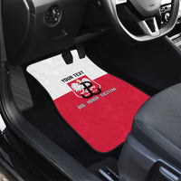 Personalized Warsaw Uprising 1944 Poland Car Mats White Eagle Kotwica Bóg Honor Ojczyzna