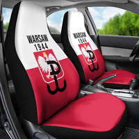Warsaw Uprising 1944 Poland Car Seat Cover White Eagle Kotwica Bóg Honor Ojczyzna
