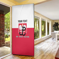 Personalized Warsaw Uprising 1944 Poland Door Cover White Eagle Kotwica Bóg Honor Ojczyzna