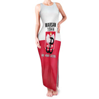 Personalized Warsaw Uprising 1944 Poland Family Matching Tank Maxi Dress and Hawaiian Shirt White Eagle Kotwica Bóg Honor Ojczyzna