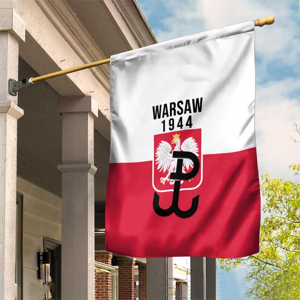 Warsaw Uprising 1944 Poland Garden Flag White Eagle Kotwica Bóg Honor Ojczyzna