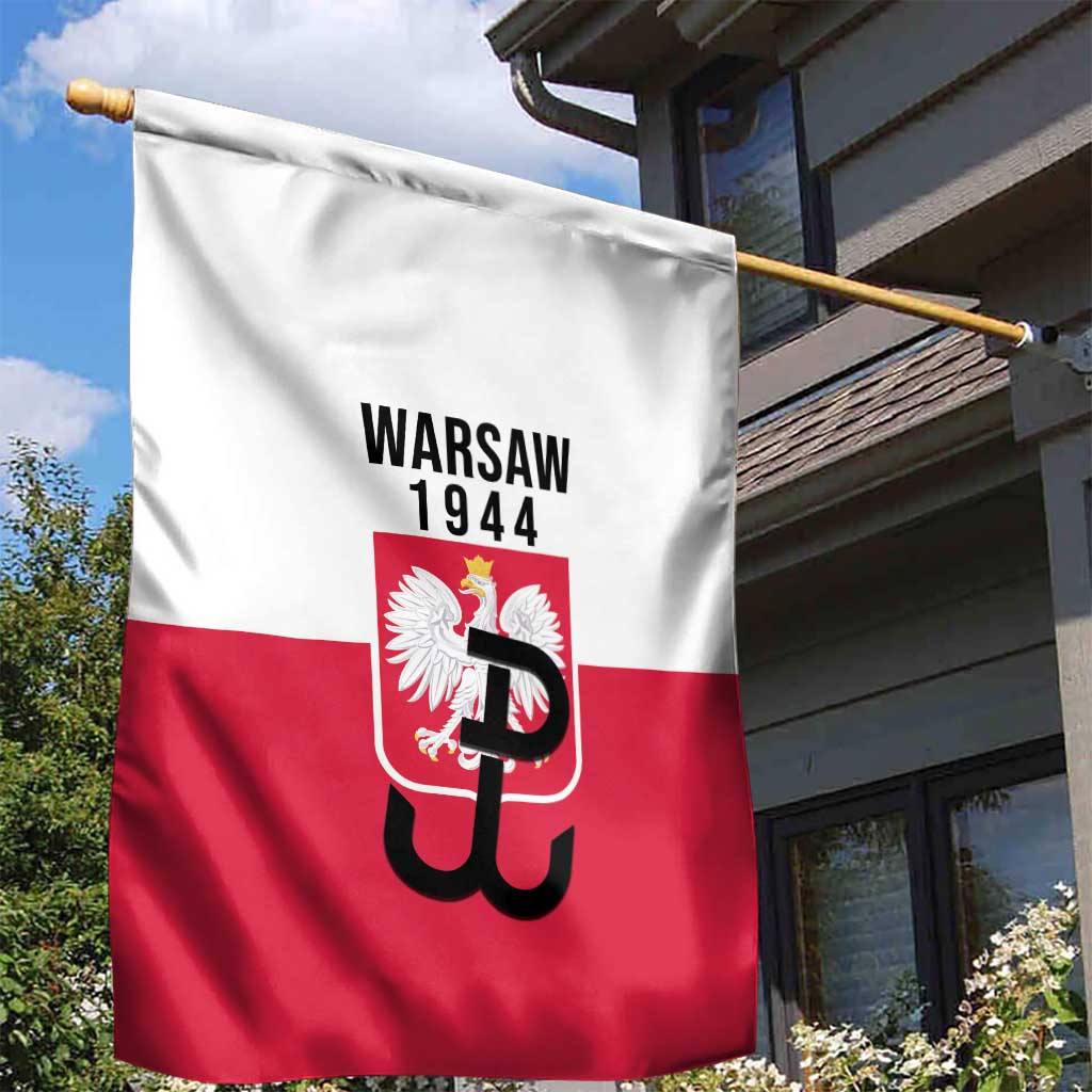 Warsaw Uprising 1944 Poland Garden Flag White Eagle Kotwica Bóg Honor Ojczyzna