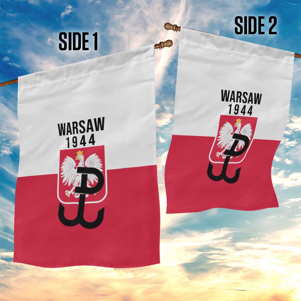 Warsaw Uprising 1944 Poland Garden Flag White Eagle Kotwica Bóg Honor Ojczyzna