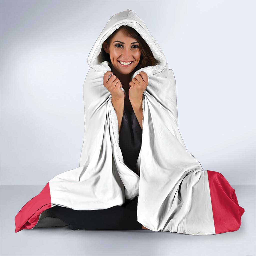 Warsaw Uprising 1944 Poland Hooded Blanket White Eagle Kotwica Bóg Honor Ojczyzna