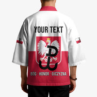 Personalized Warsaw Uprising 1944 Poland Kimono White Eagle Kotwica Bóg Honor Ojczyzna
