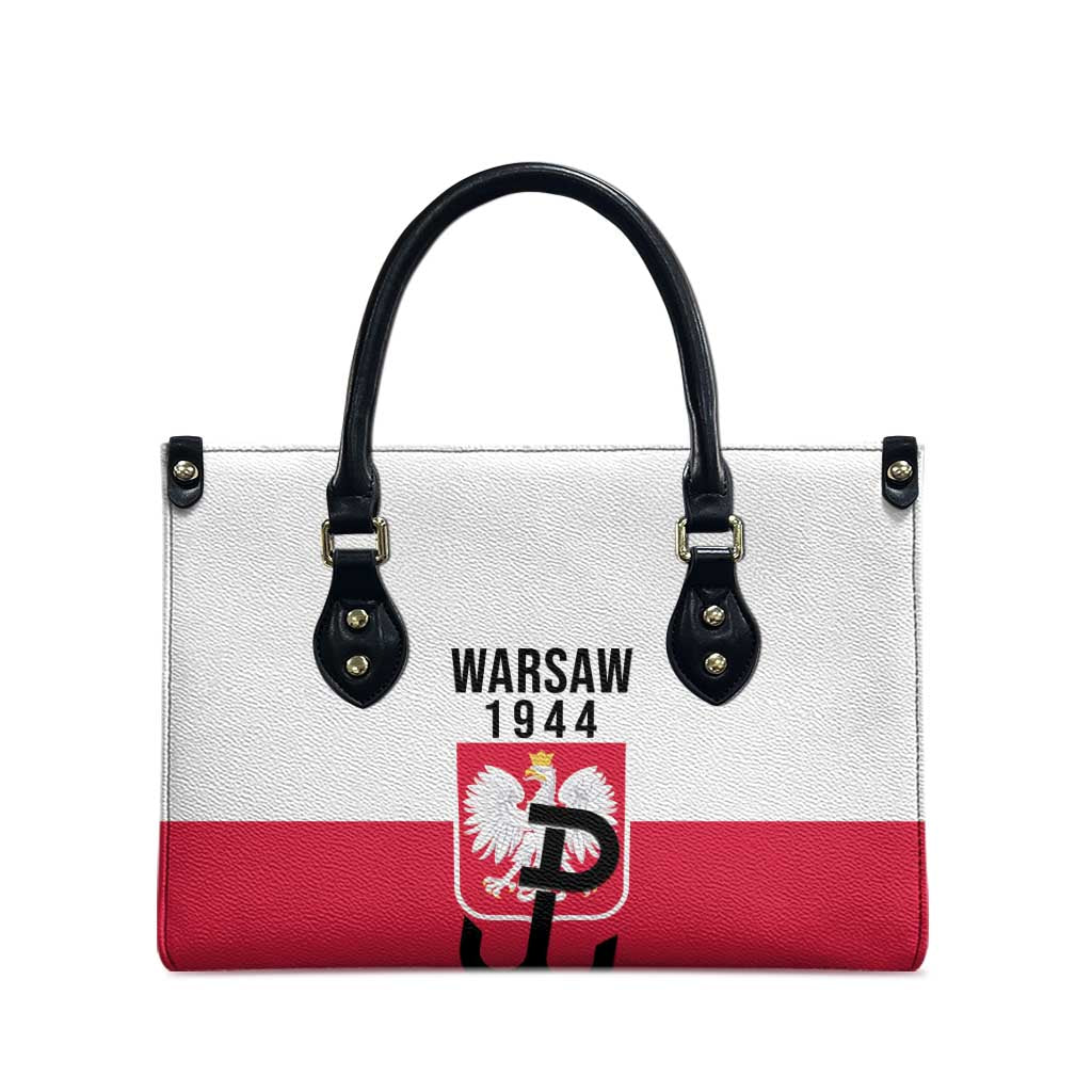 Warsaw Uprising 1944 Poland Leather Bag White Eagle Kotwica Bóg Honor Ojczyzna