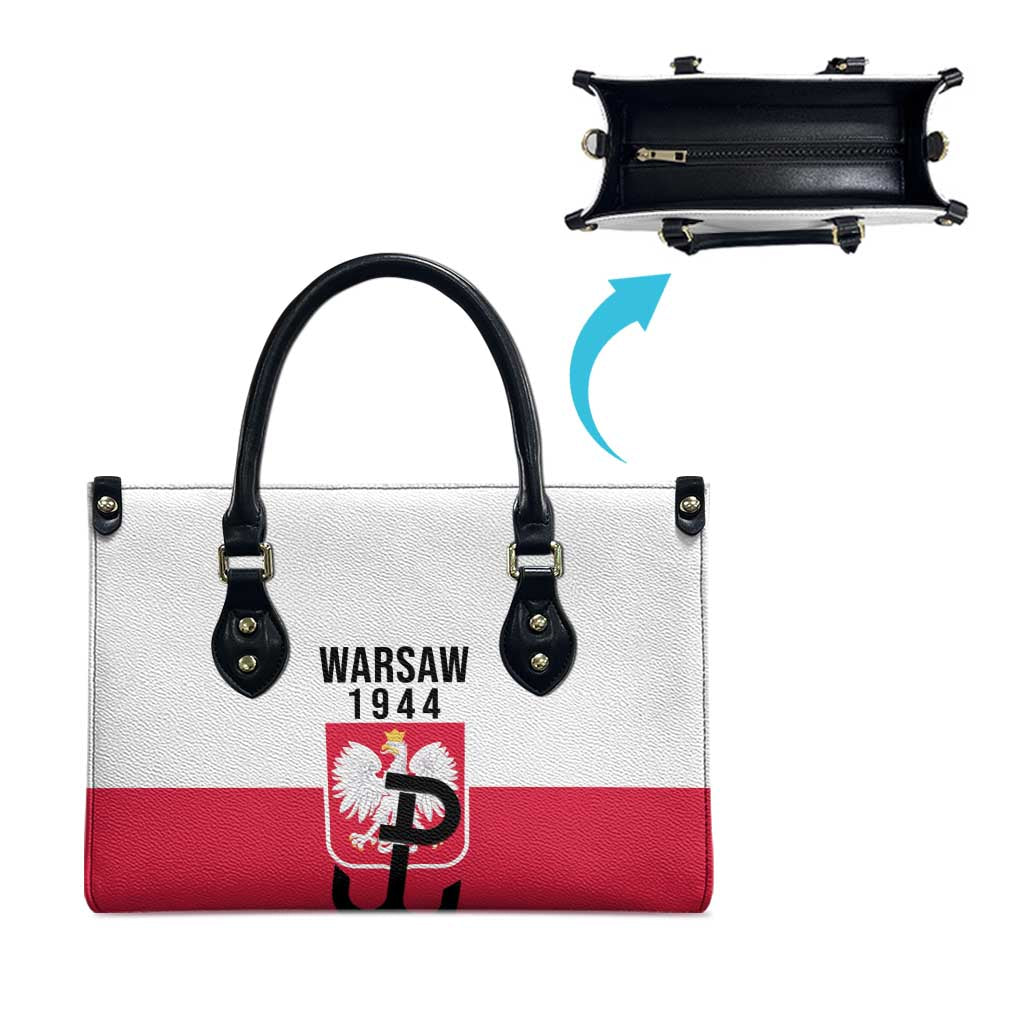 Warsaw Uprising 1944 Poland Leather Bag White Eagle Kotwica Bóg Honor Ojczyzna