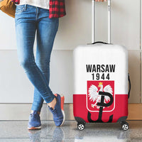 Warsaw Uprising 1944 Poland Luggage Cover White Eagle Kotwica Bóg Honor Ojczyzna