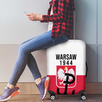Warsaw Uprising 1944 Poland Luggage Cover White Eagle Kotwica Bóg Honor Ojczyzna