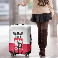 Warsaw Uprising 1944 Poland Luggage Cover White Eagle Kotwica Bóg Honor Ojczyzna