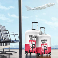Warsaw Uprising 1944 Poland Luggage Cover White Eagle Kotwica Bóg Honor Ojczyzna